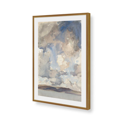 [Color:Polished Gold], Picture of art in a Polished Gold frame of the corner