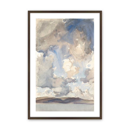 [Color:Brown], Picture of art in a Brown frame