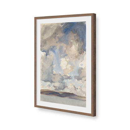 [Color:Walnut], Picture of art in a Walnut frame of the corner