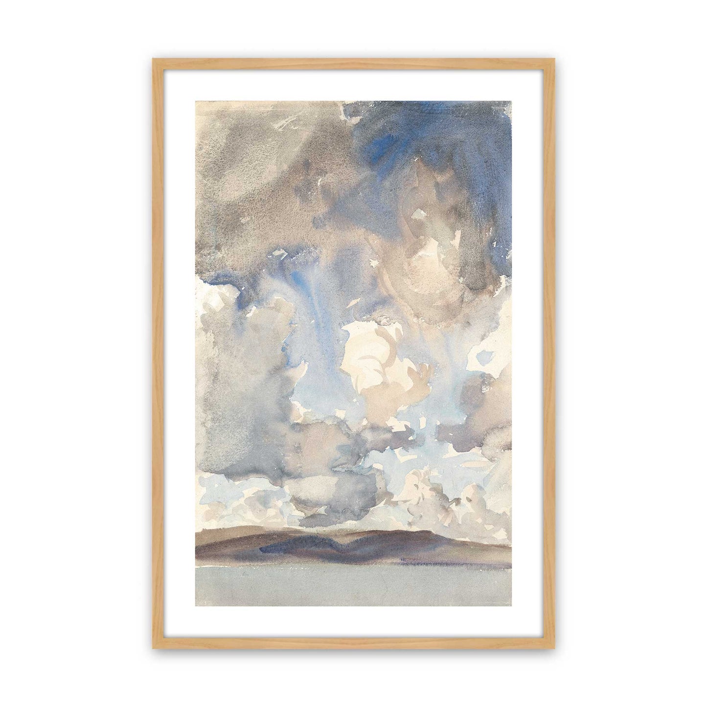 [Color:American Maple], Picture of art in a American Maple frame