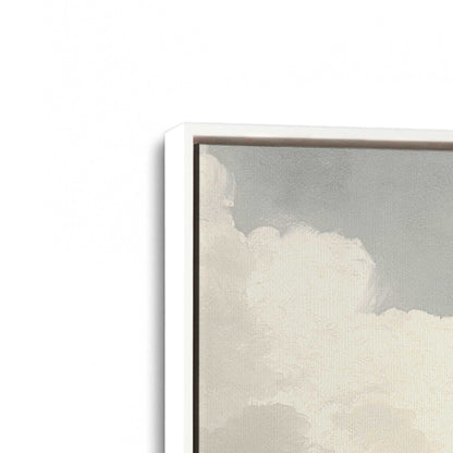 [Color:Opaque White], Picture of art in a White frame at an angle