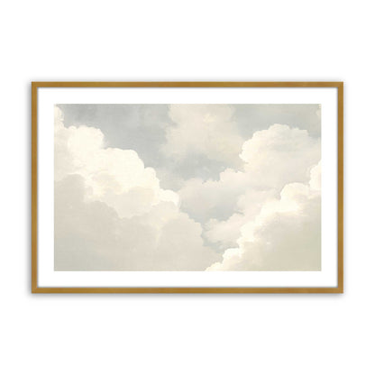 [Color:Polished Gold], Picture of art in a Polished Chrome frame