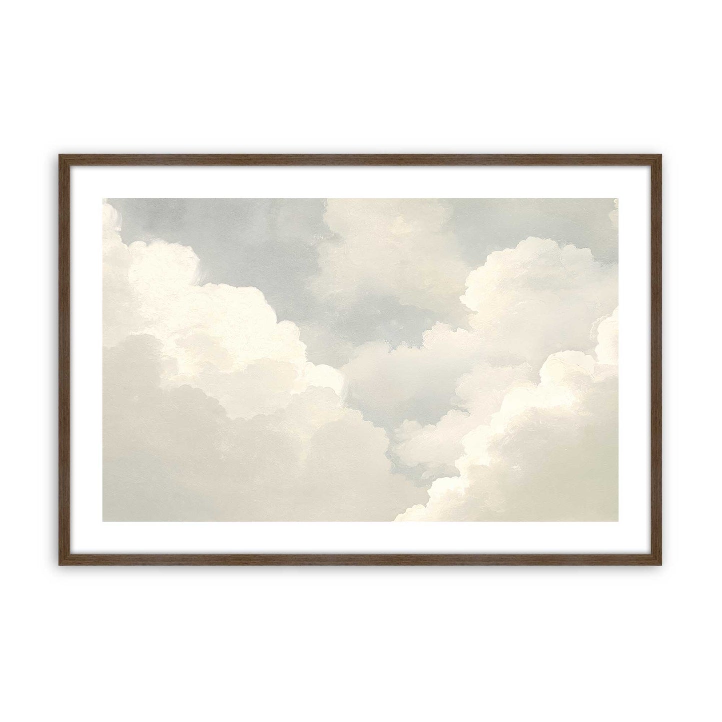 [Color:Walnut], Picture of art in a Polished Chrome frame