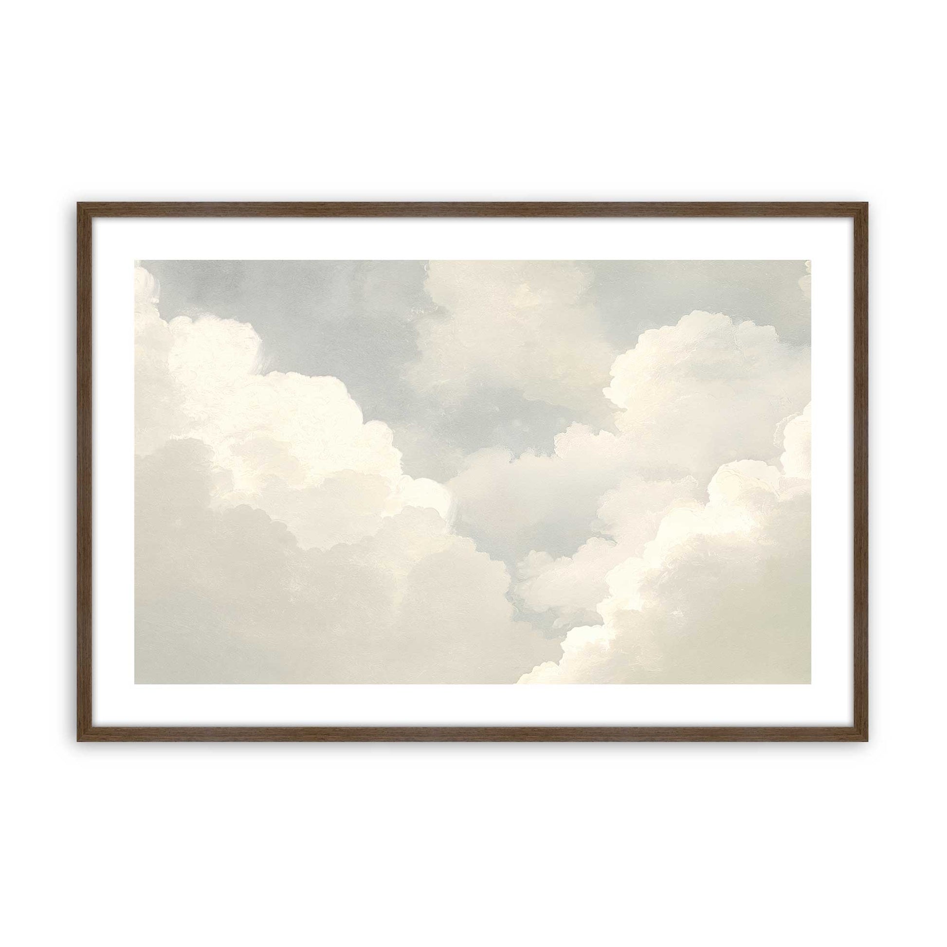 [Color:Walnut], Picture of art in a Polished Chrome frame