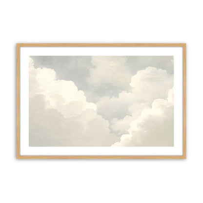 [Color:American Maple], Picture of art in a Polished Chrome frame