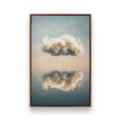 [Color:Walnut], Picture of art in a Walnut frame