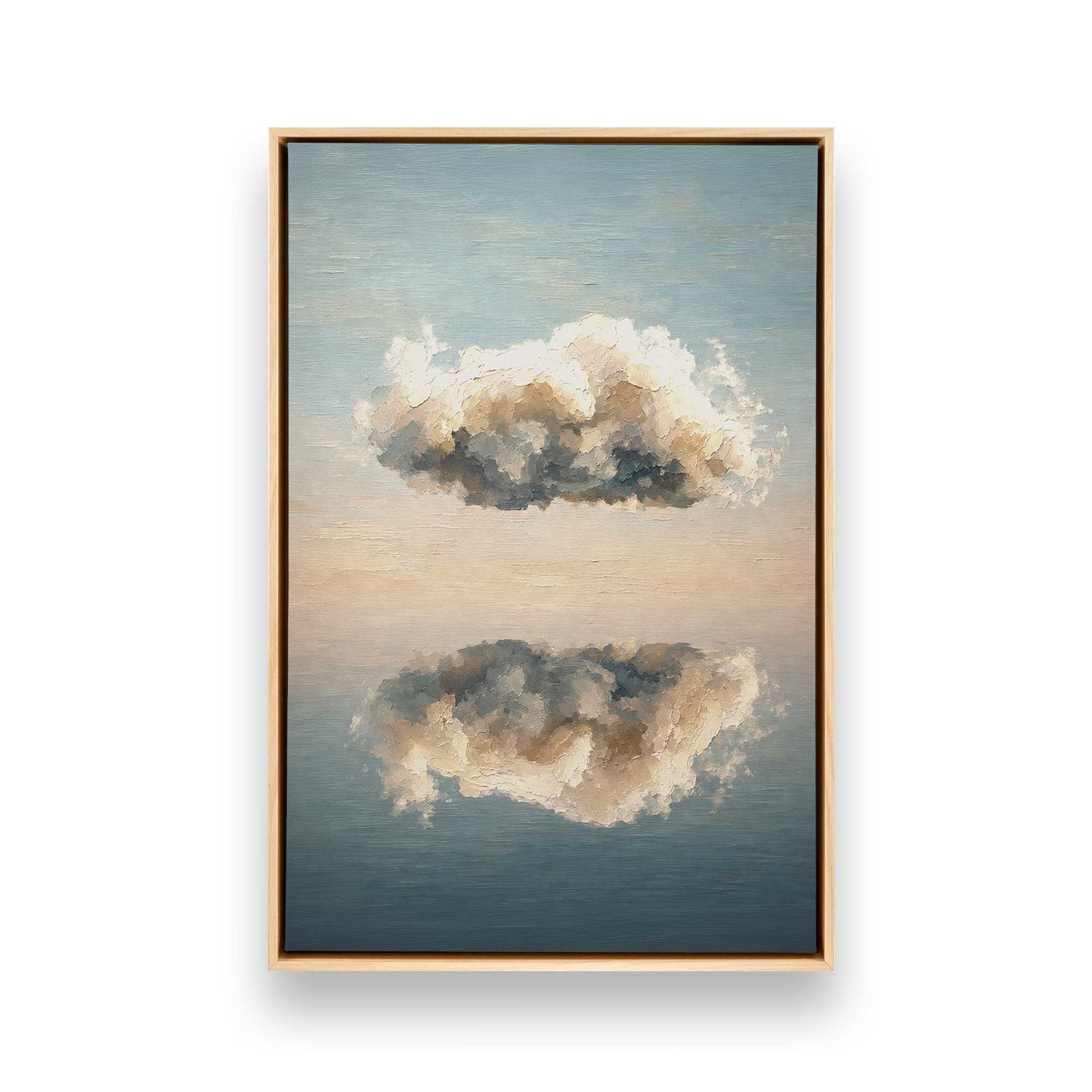 [Color:American Maple], Picture of art in a American Maple frame