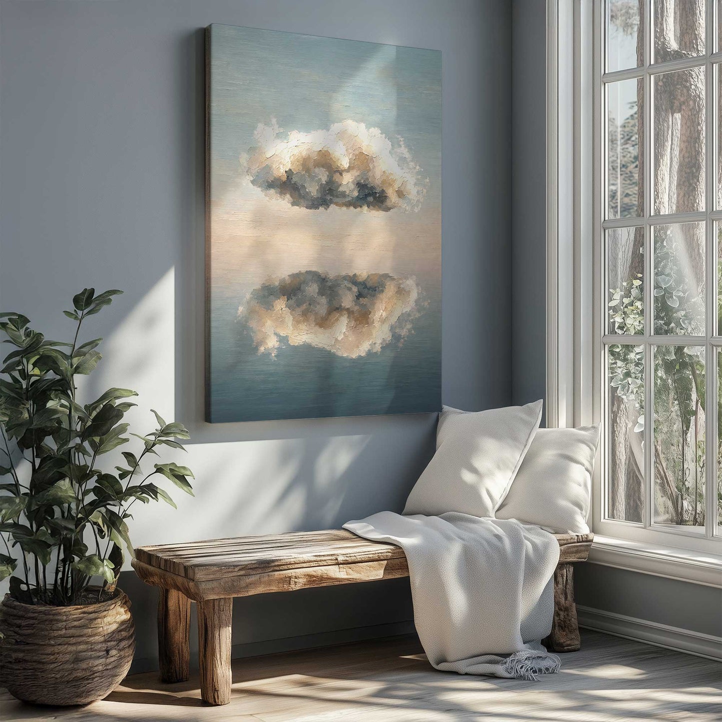 Picture of art in a room