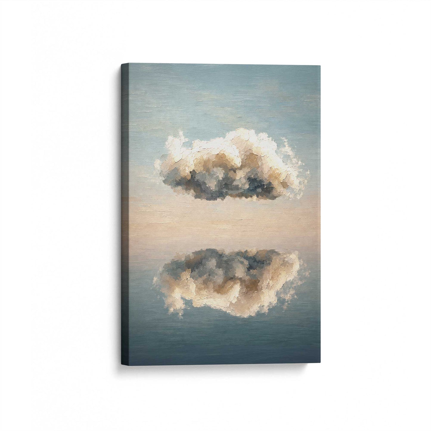 [Color:Stretched Canvas], Picture of art at an angle