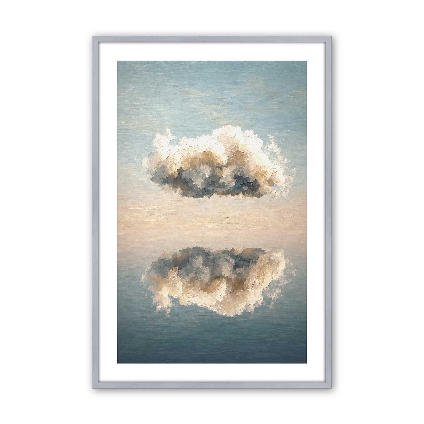 [Color:Polished Chrome], Picture of art in a Polished Chrome frame