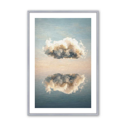 [Color:Polished Chrome], Picture of art in a Polished Chrome frame