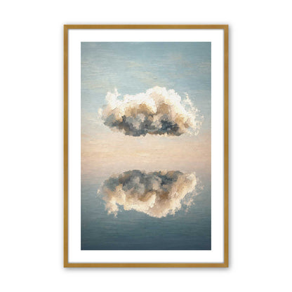 [Color:Polished Gold], Picture of art in a Polished Gold frame