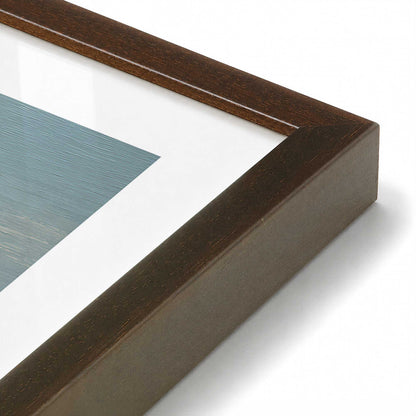[Color:Belvinder Brown], Picture of art in a Belvinder Brown frame at an angle