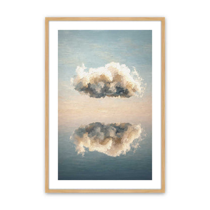 [Color:American Maple], Picture of art in a American Maple frame