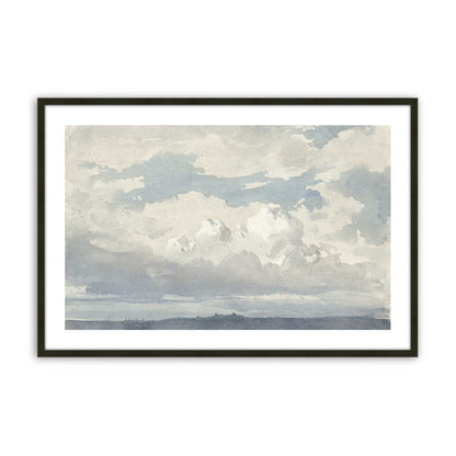 [Color:Satin Black], Picture of art in a Polished Chrome frame