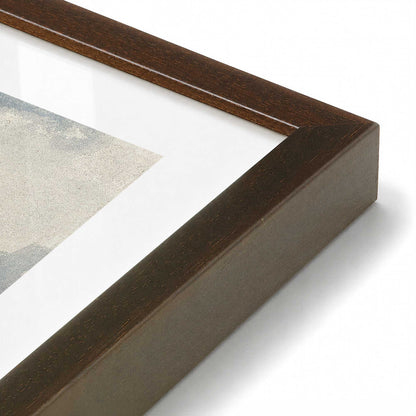 [Color:Belvinder Brown], Picture of art in a Polished Chrome frame at an angle