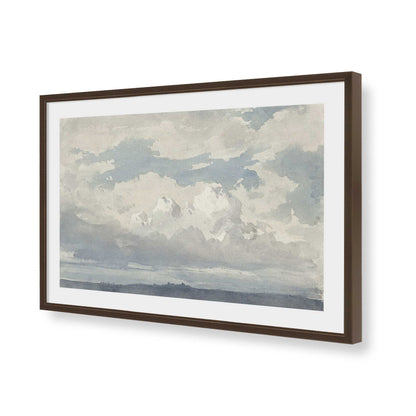 [Color:Belvinder Brown], Picture of art in a Polished Chrome frame of the corner