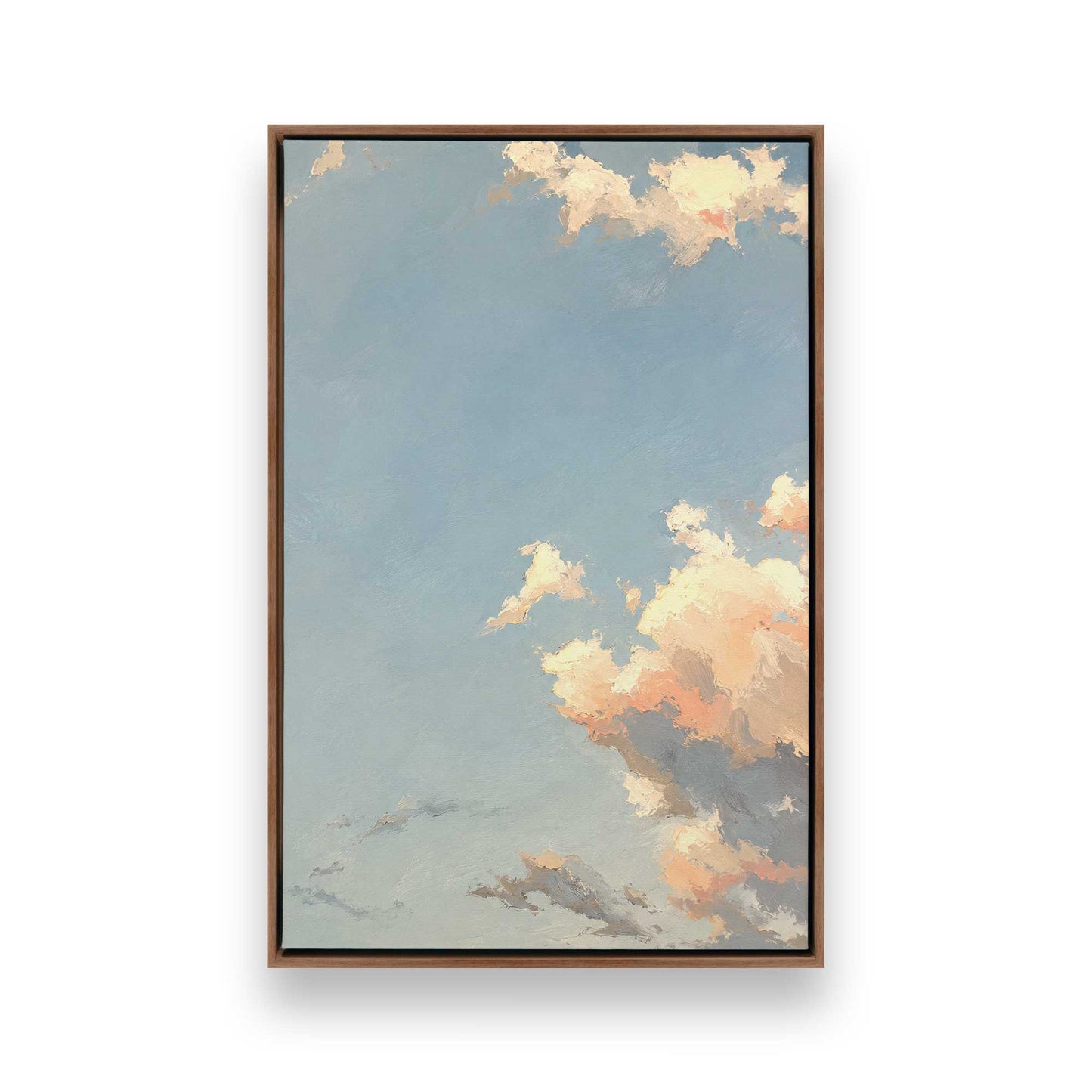 [Color:Walnut], Picture of art in a Walnut frame
