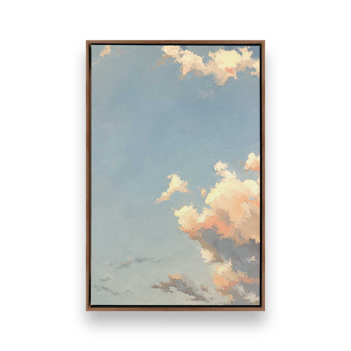 [Color:Walnut], Picture of art in a Walnut frame