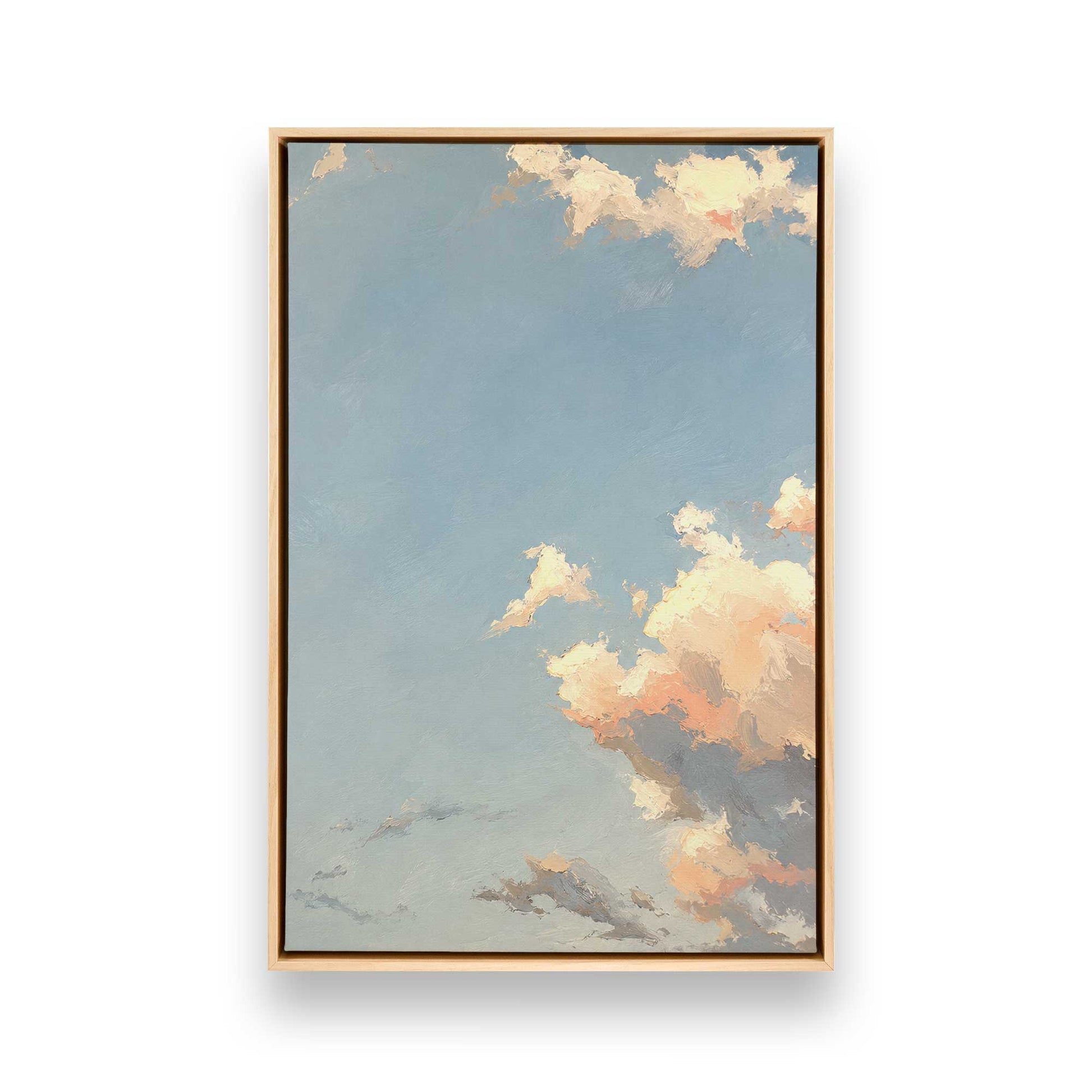 [Color:American Maple], Picture of art in a American Maple frame
