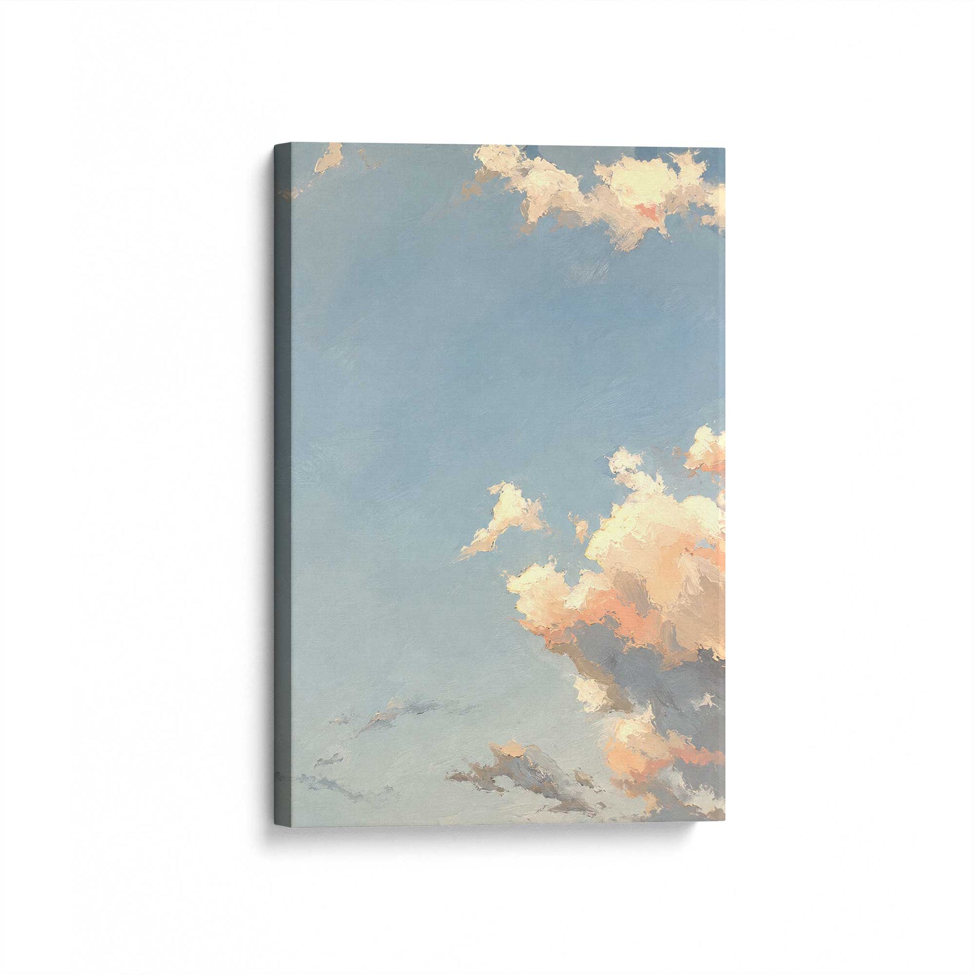 [Color:Stretched Canvas], Picture of art at an angle