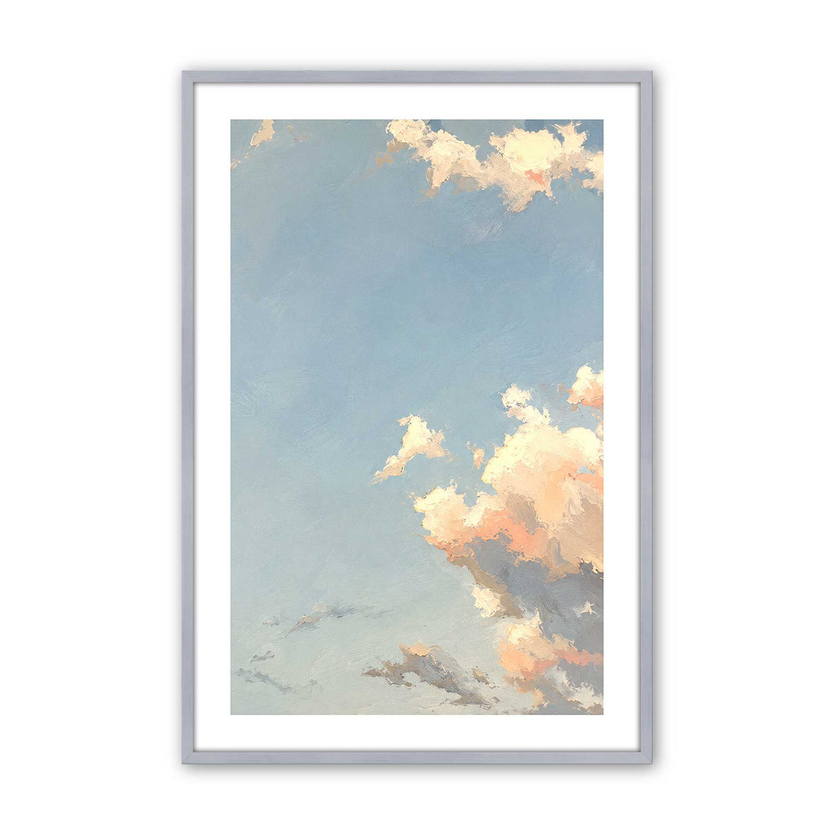 [Color:Polished Chrome], Picture of art in a Polished Chrome frame