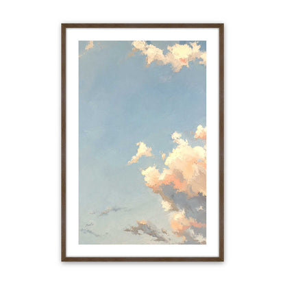 [Color:Walnut], Picture of art in a Walnut frame