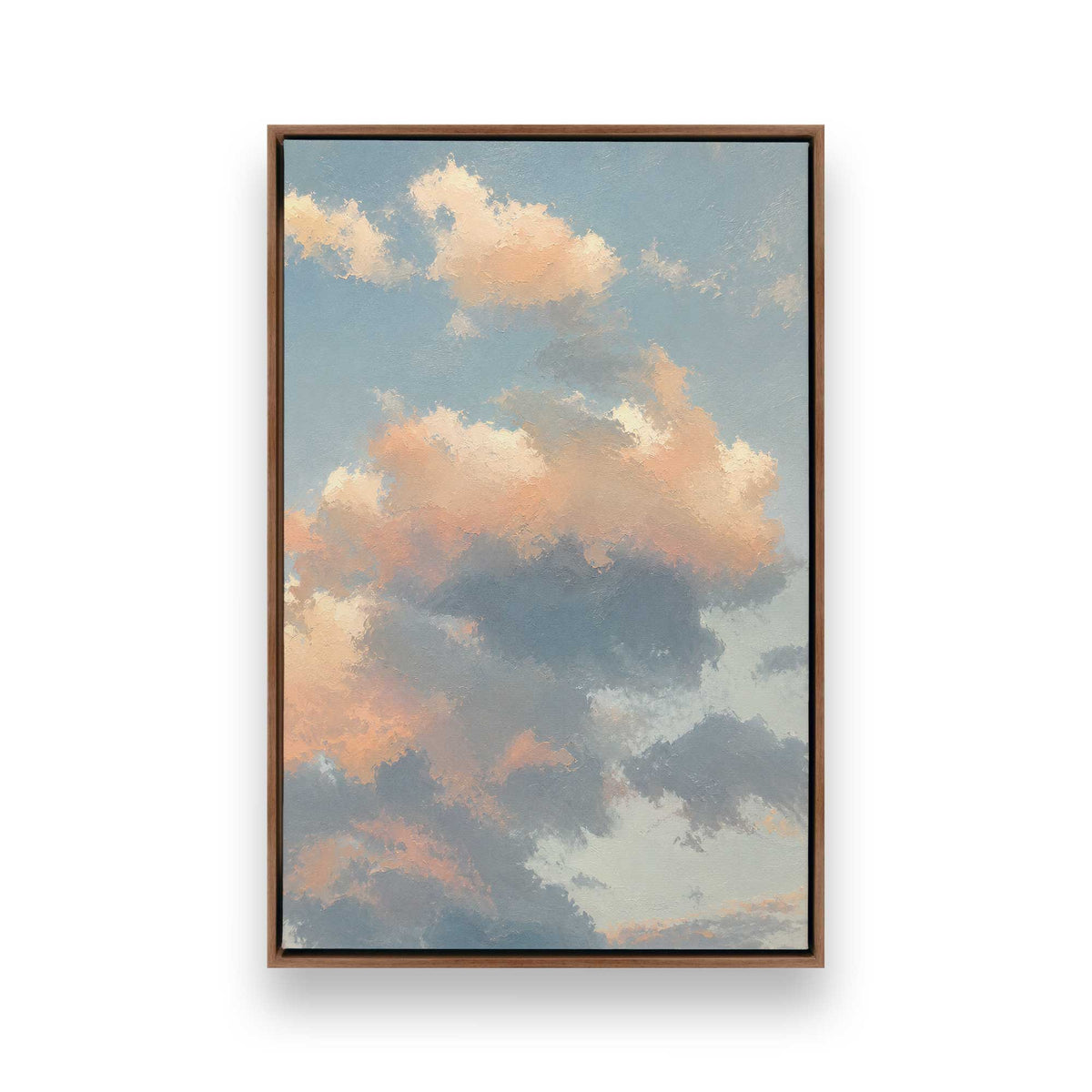 [Color:Walnut], Picture of art in a Walnut frame