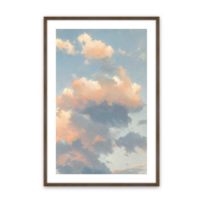 [Color:Walnut], Picture of art in a Walnut frame