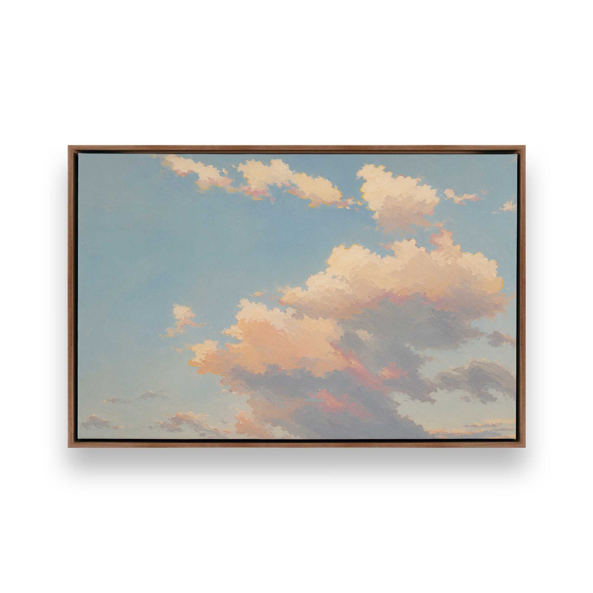 [Color:Walnut], Picture of art in a Walnut frame