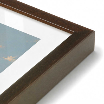 [Color:Belvinder Brown], Picture of art in a Polished Chrome frame at an angle