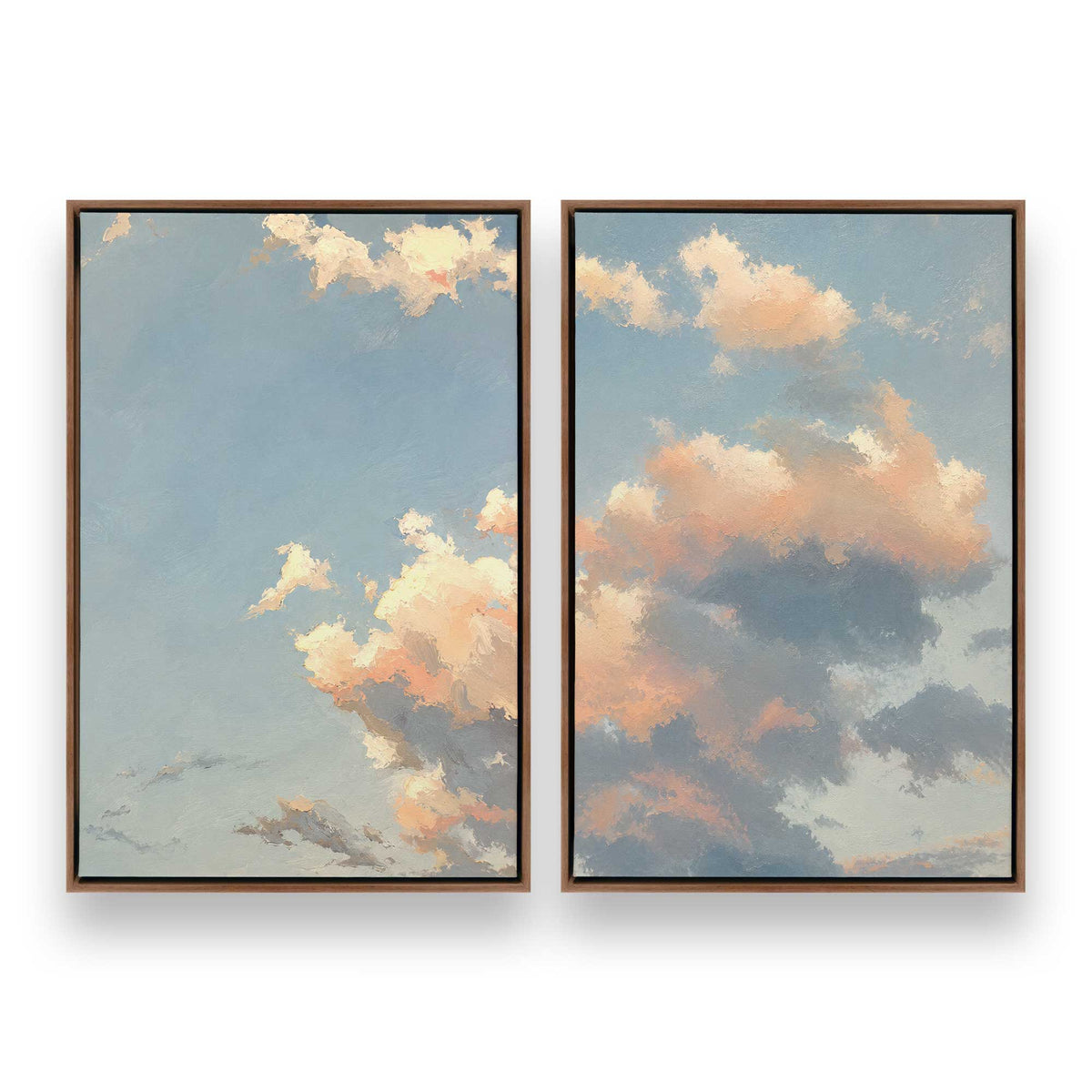 [Color:Walnut], Picture of art in a Walnut frame