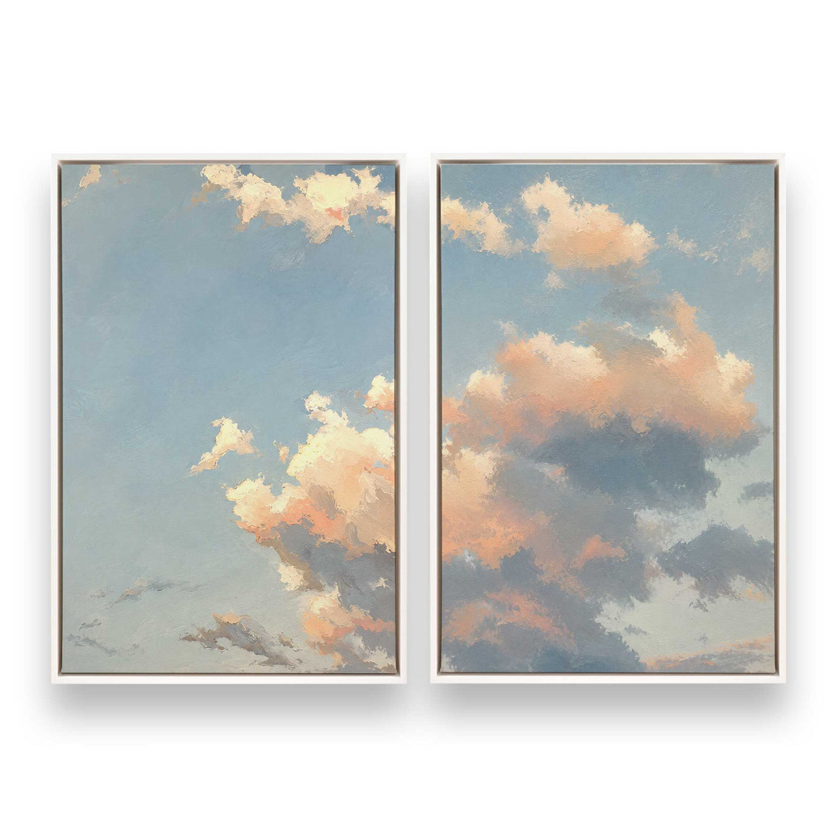 [Color:Opaque White], Picture of art in a White frame