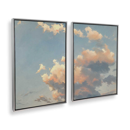 [Color:Polished Chrome], Picture of art in a Polished Chrome frame at an angle