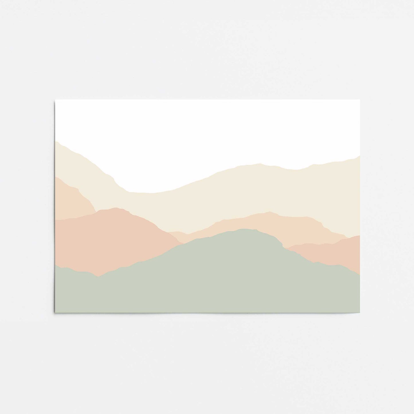 Majestic Tranquility Promotional Rolled Print