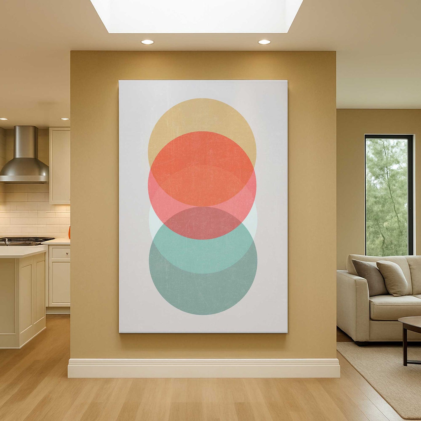 [LIFESTYLE], art hanging in a room