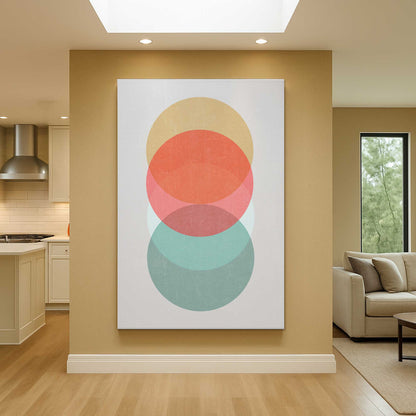 [Color:Stretched Canvas], Picture of art in a room