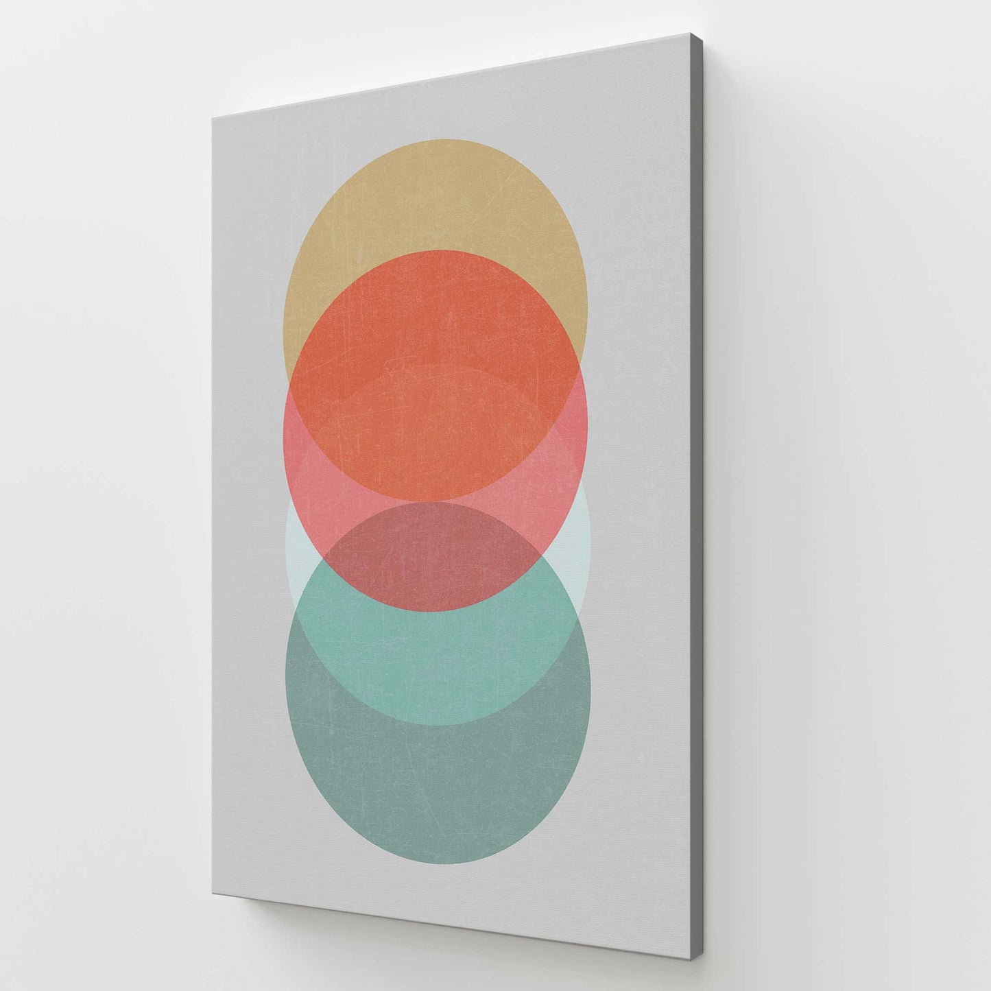 [Color:Stretched Canvas], Picture of art at an angle