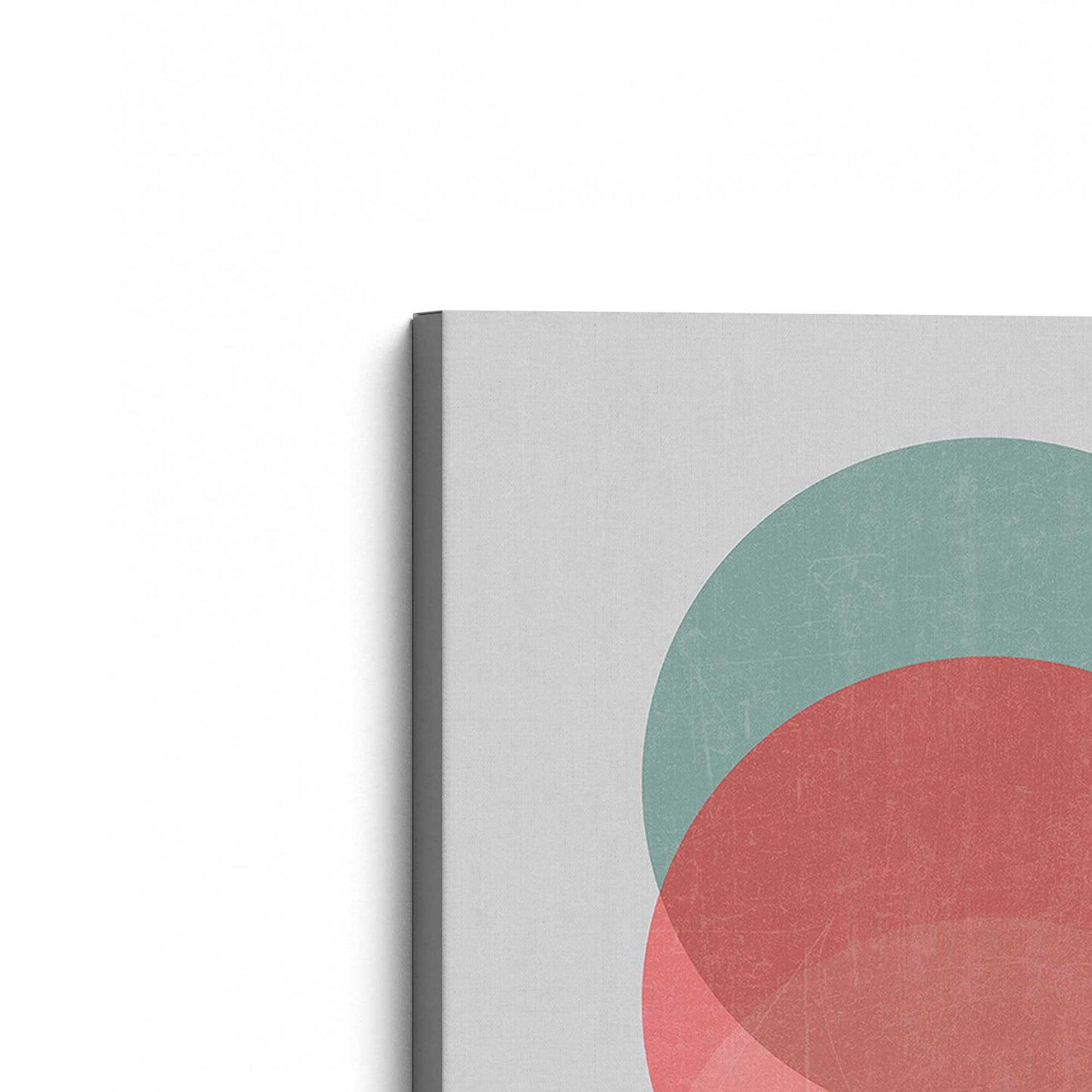 [Color:Stretched Canvas], Picture of the corner of the art