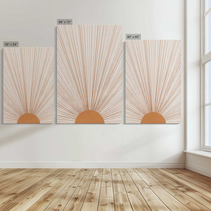 [Color:Stretched Canvas], Image showing the size comparisons