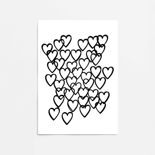 Heartbeats Promotional Rolled Print