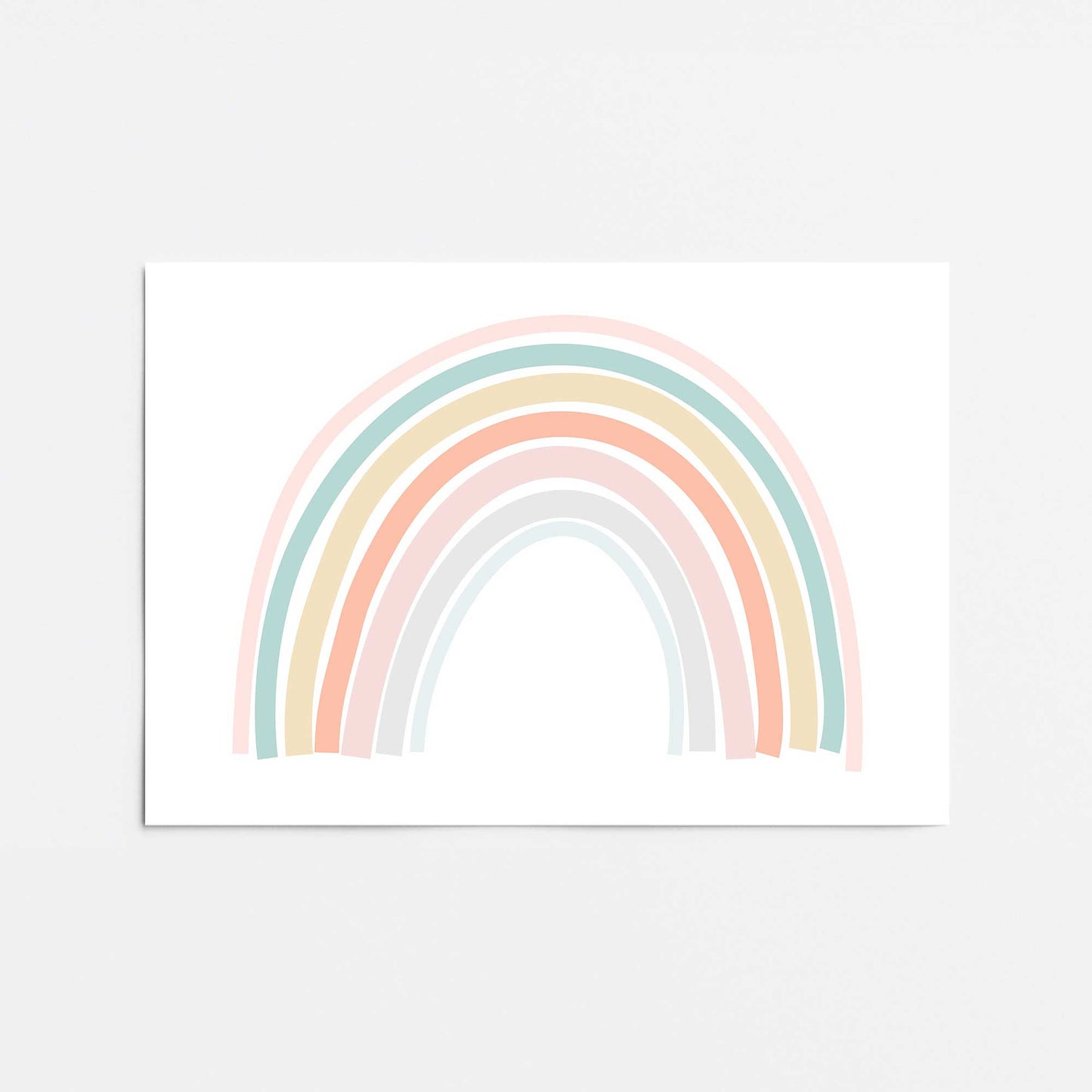 Under the Rainbow Promotional Rolled Print