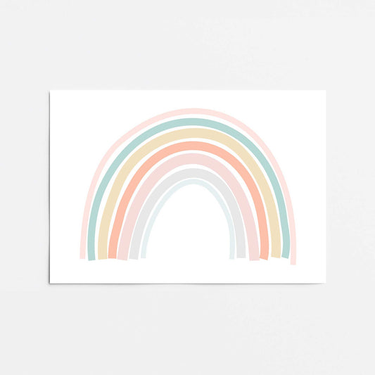 Under the Rainbow Promotional Rolled Print