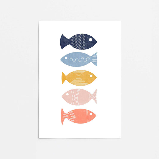 Fish in the Sea Promotional Rolled Print