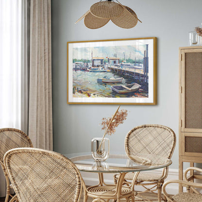 Naples' Waterside Hideaway Print