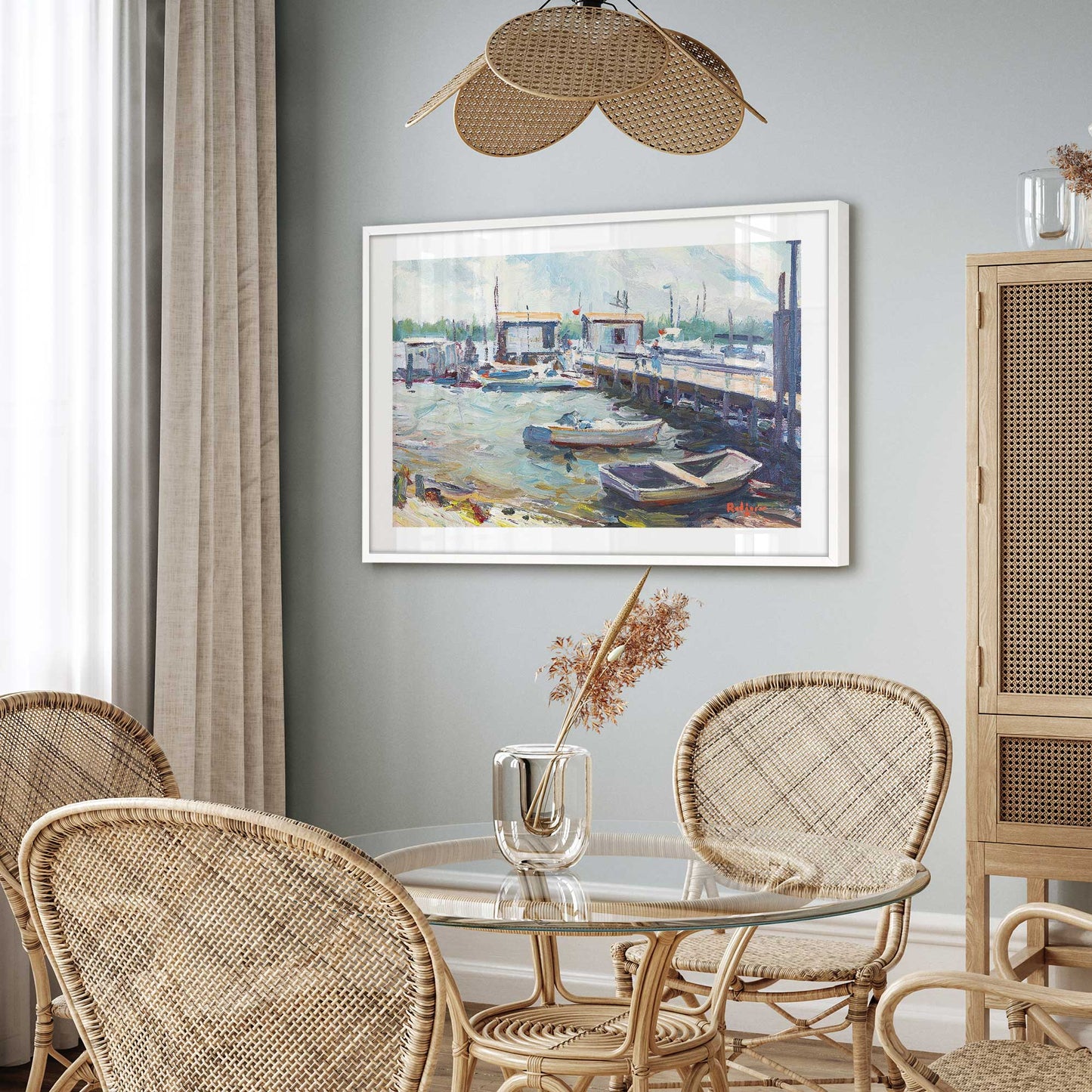 Naples' Waterside Hideaway Print