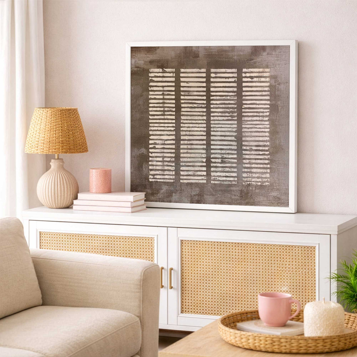 [LIFESTYLE], Picture of art in a room