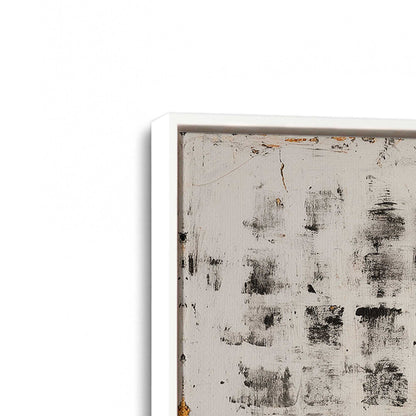 [Color:Opaque White], Picture of art in a White frame at an angle