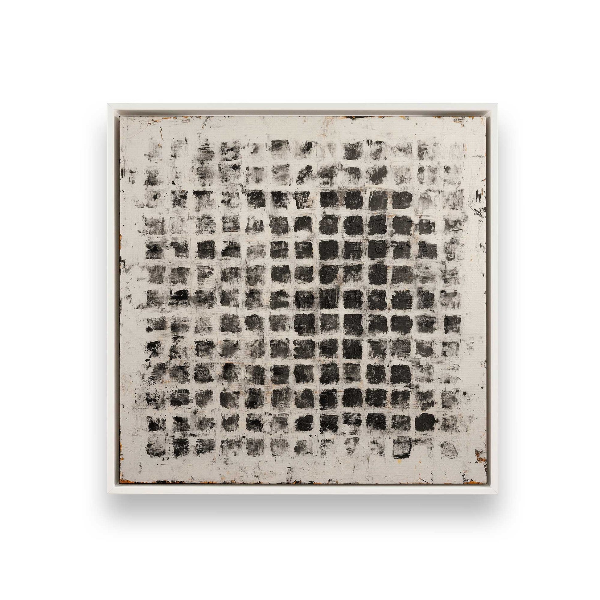 [Color:Opaque White], Picture of art in a White frame