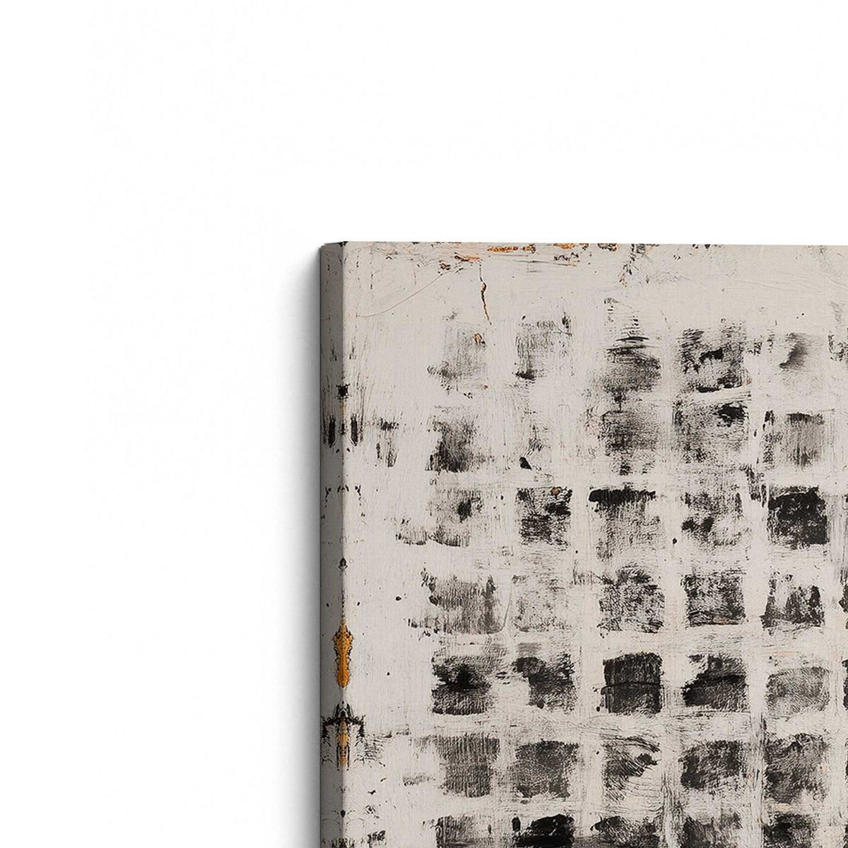 [Color:Stretched Canvas], Picture of the corner of the art